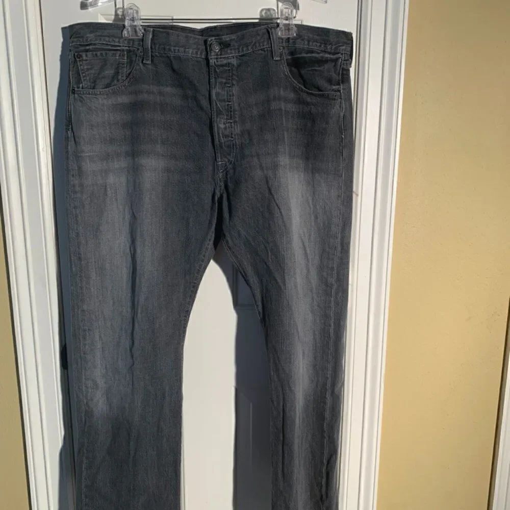 Levi's 501 Original Fit Faded Black/Gray Jean 42x30